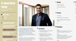 Desktop Screenshot of drmanojschawla.com